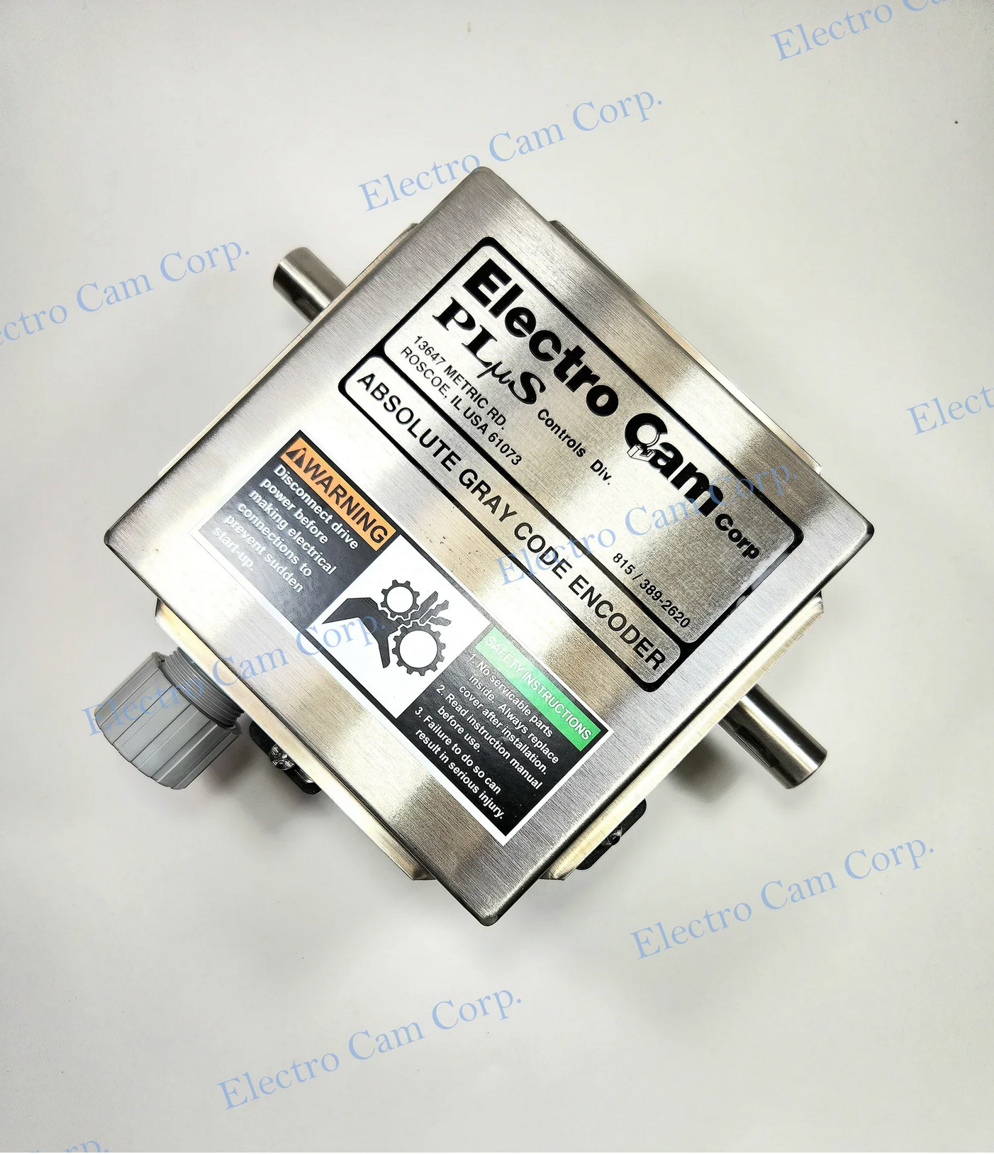 PS-4456-12-DDP-MLU-T Encoder Stainless Steel, Absolute Sourcing Gray Code , with Extra Voltage Protection - Image 3